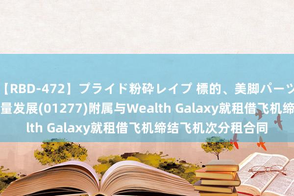 【RBD-472】プライド粉砕レイプ 標的、美脚パーツモデル ASUKA 力量发展(01277)附属与Wealth Galaxy就租借飞机缔结飞机次分租合同